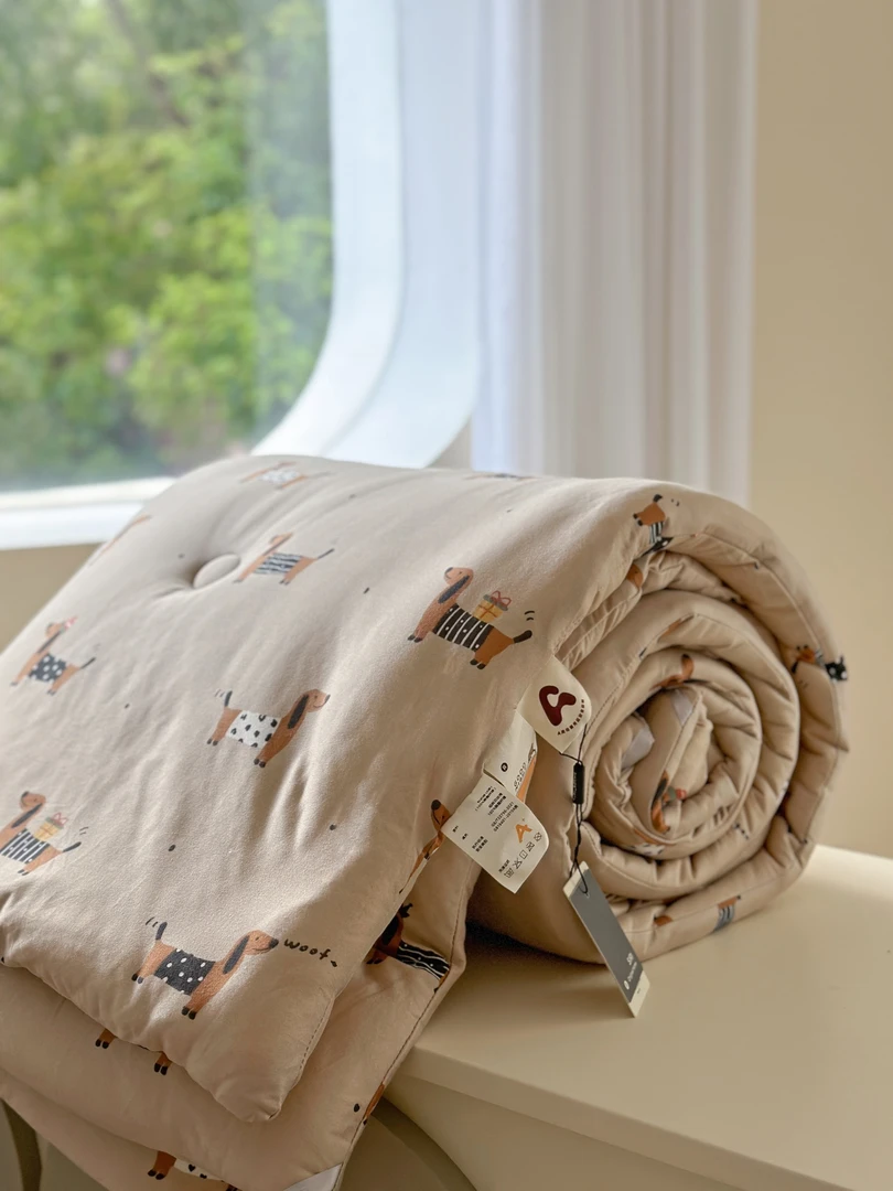 【L·W梨窝】宠粉福利. 超柔软！针织春秋一体被，无需套被套可机洗