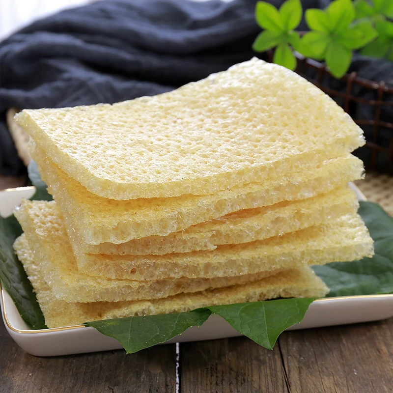 江苏特产优质炸猪皮皮肚干货商用火锅凉菜杂烩三鲜油炸肉皮干100g