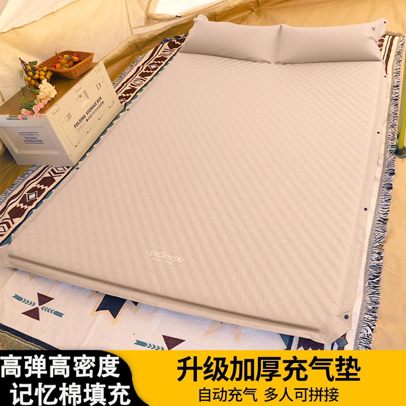 户外露营自动充气床垫帐篷内睡垫防潮垫野营便携家用打地铺气垫床