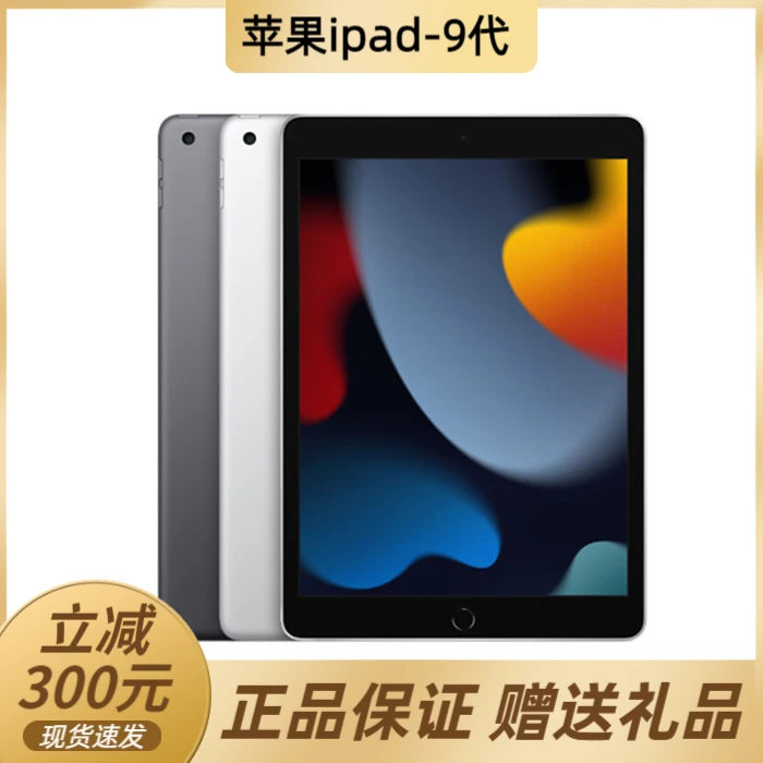 95新 Apple/苹果  iPad21款9代指纹解锁网课绘画办公wifi平板电脑