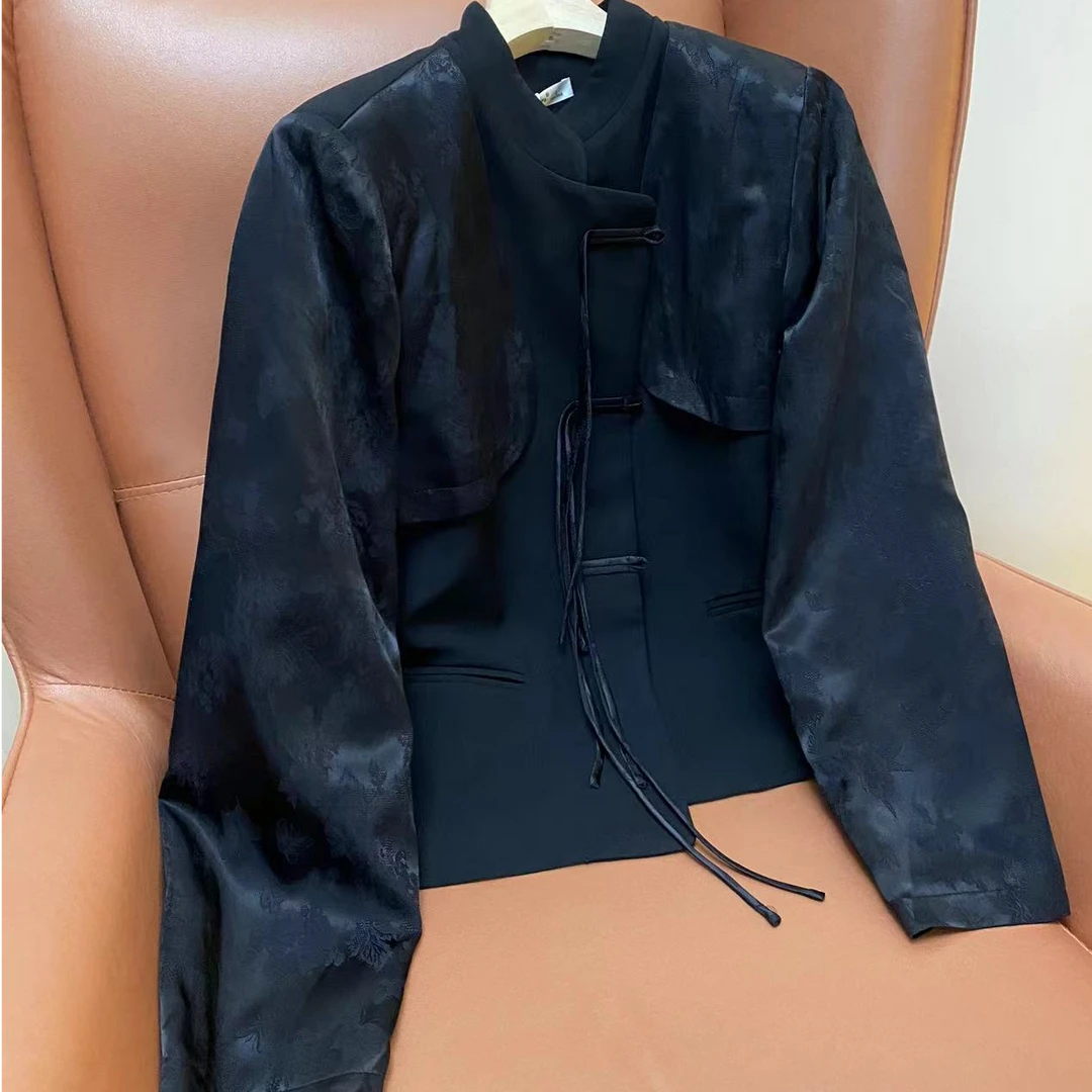 棉服气质短款时尚休闲百搭女士复古立领