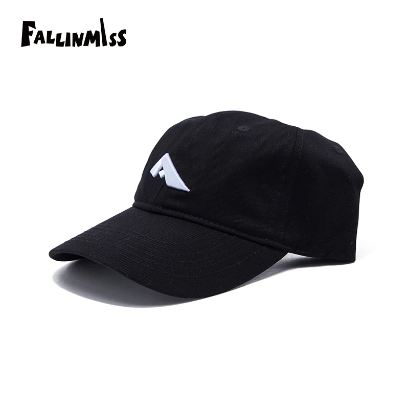 FALLINMISS/非谜3002棒球帽户外时尚遮阳黑色水洗街头中性鸭舌帽