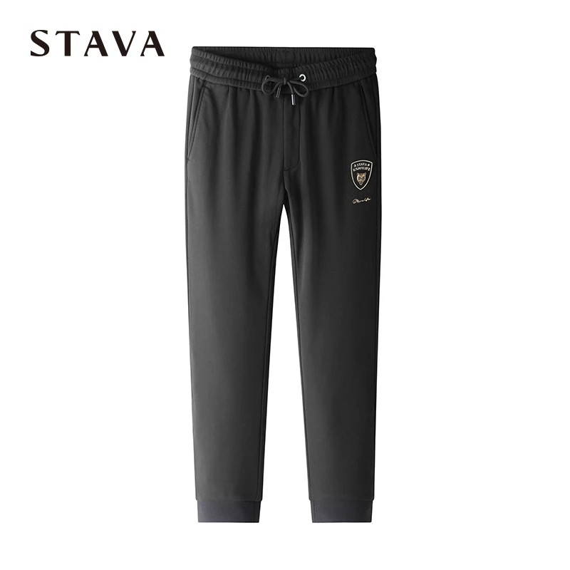 斯得雅（STAVA）男士休闲裤春秋款小脚九分修身束脚裤21433212Y