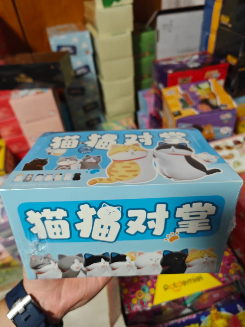 猫猫对掌 磁吸头部可动