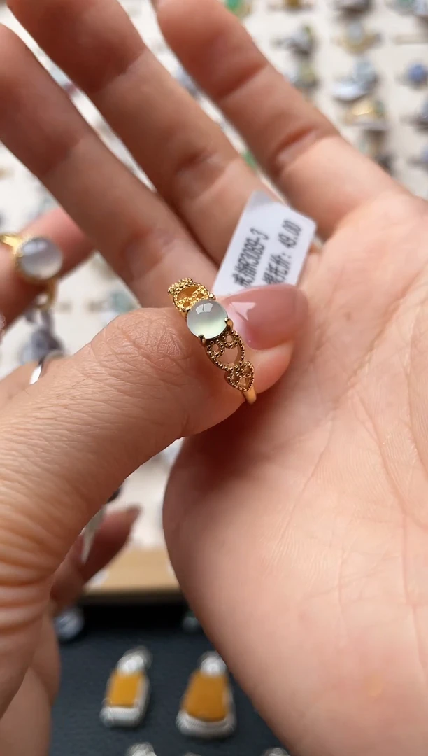 【闪购商品】翡翠戒指银S925镶嵌1111111111