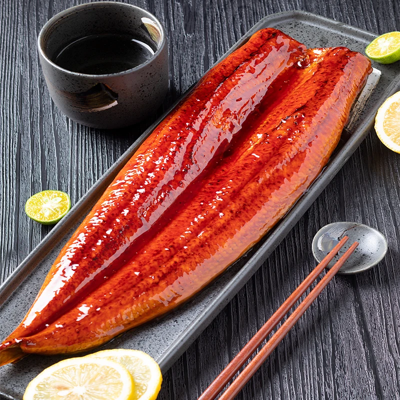 蒲烧鳗鱼333g日式烤鳗整只活鳗海鲜制品加热即食鳗鱼饭料理食材