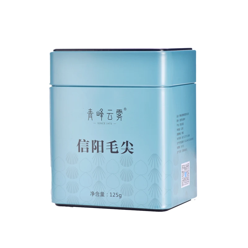 【2025新茶上市】青峰云雾蓝罐信阳毛尖春茶口粮茶