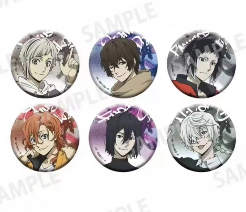 文豪野犬 in joypolis 潮服 吧唧徽章 盲盒产品 动漫收藏