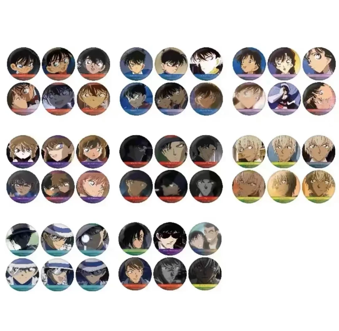 名侦探柯南 个人池 明信片 吧唧徽章 盲盒产品 动漫收藏