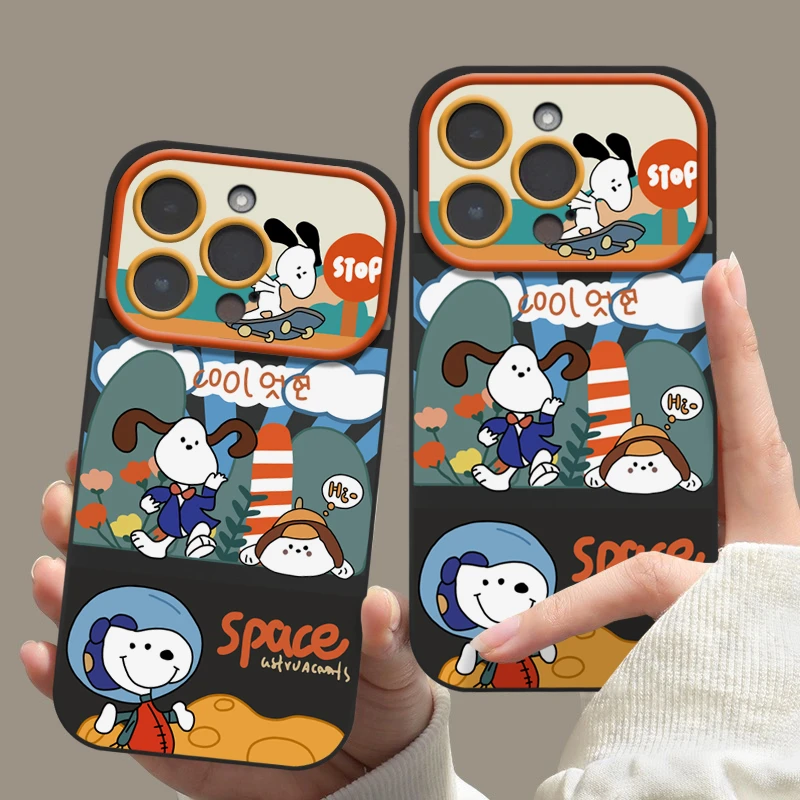 史努比动漫苹果14手机壳iphone13promax防摔xs xr全包1112pro卡通