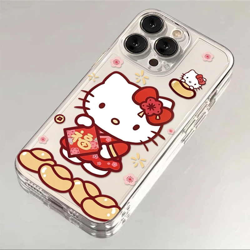 可爱元宝凯蒂iPhone15苹果14手机壳11/12新年13华为vivo小米oppo