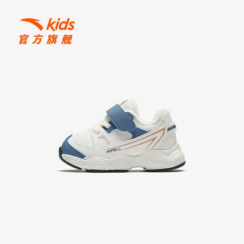 安踏儿童男女婴童棉鞋2025冬季新款舒适保暖休闲学步鞋户外二棉鞋