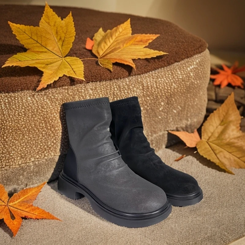 3D07休闲百搭时尚秋季女鞋