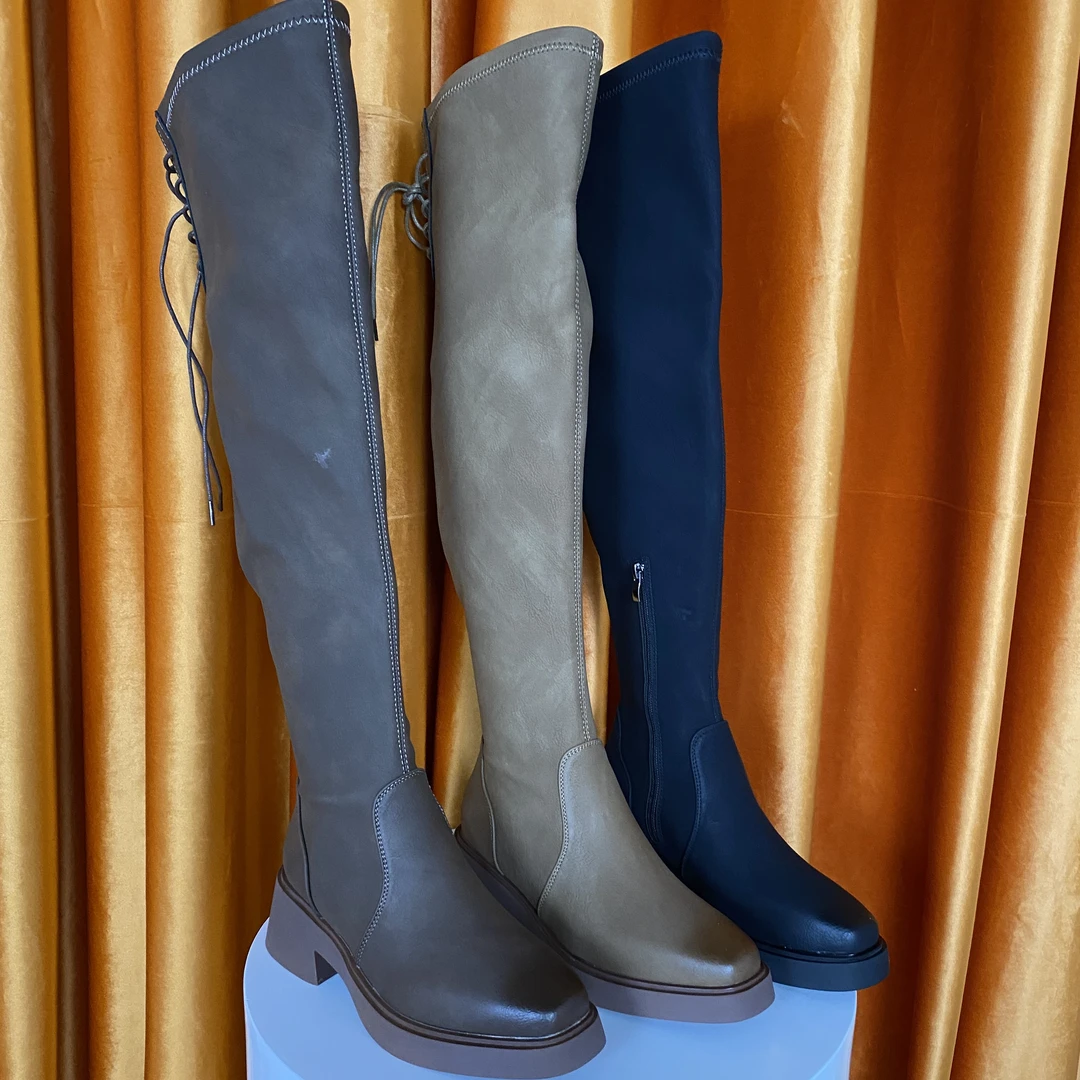 6191长靴时尚百搭新年新款女鞋靴