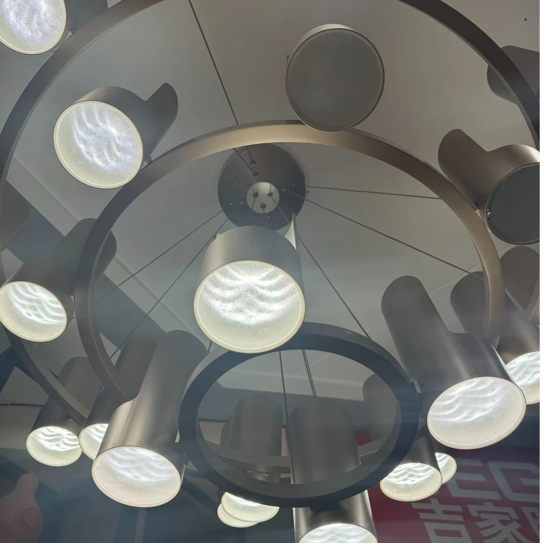 竹韵复古风新中式吊灯家用创意