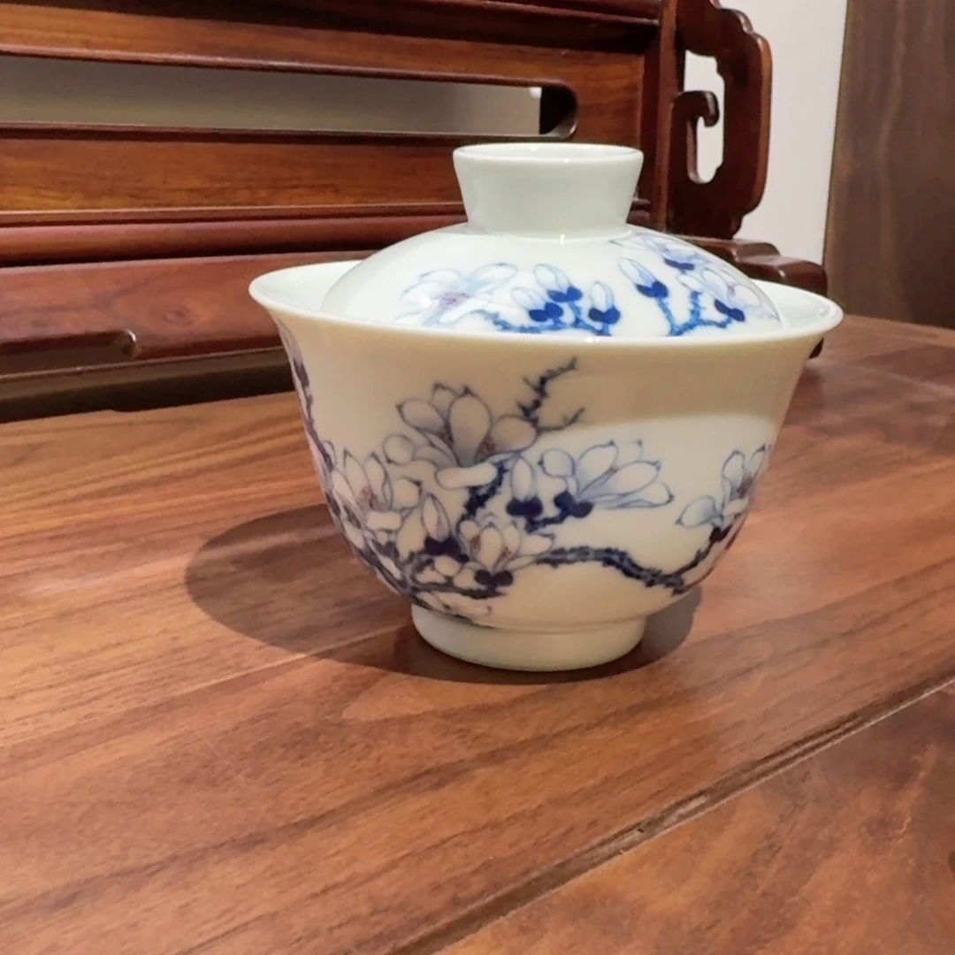 织绣华山拙隐青花国画