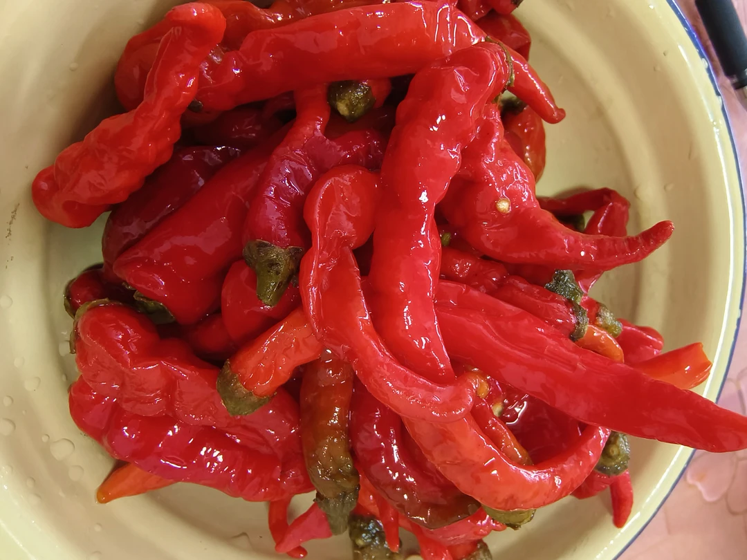 【高沙徐姐】农家腌制酸辣椒