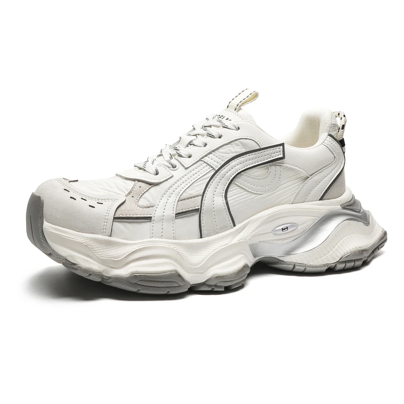 他她森男女鞋「增高6cm」脏脏老爹鞋多维空间厚底休闲运动慢跑鞋