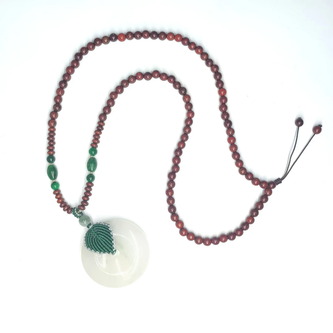 非金属木质项链 【晏清】SJ117 时尚手工轻奢精致复古项链百搭高级