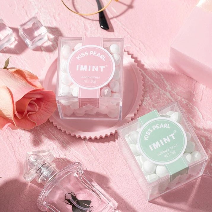 【颜值推荐】I‘MINT薄荷糖约会常备香体糖一盒超值装90g压片糖果