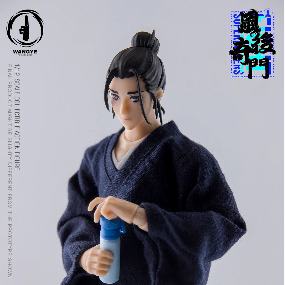 玩朝玩具一人之下王也穿衣可动人偶超可动人偶布衣潮玩