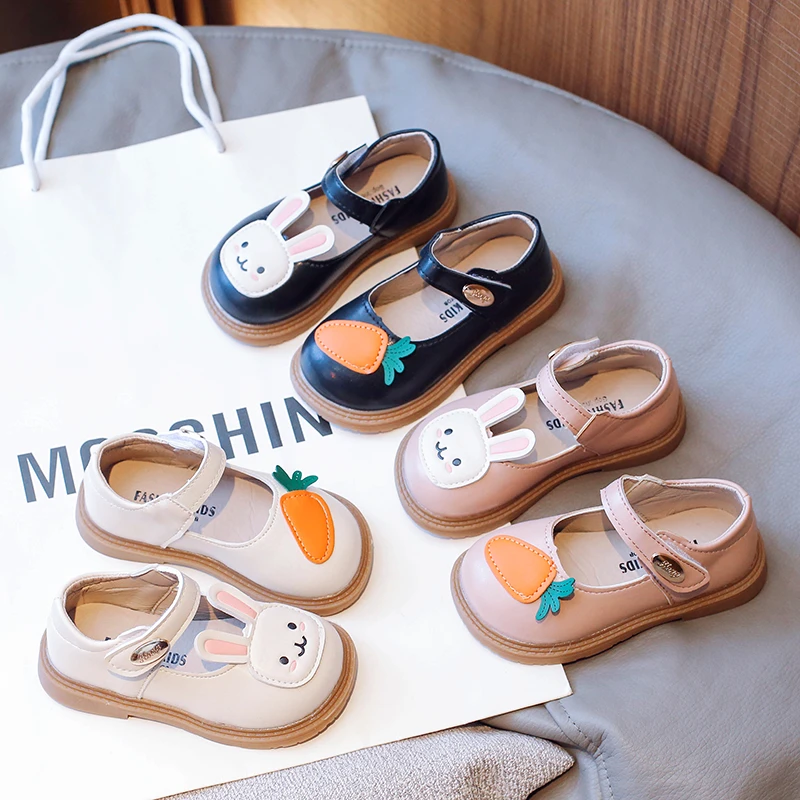 2024新款儿童学步鞋春季小皮鞋小童韩版春秋单鞋时尚百搭软底秋季