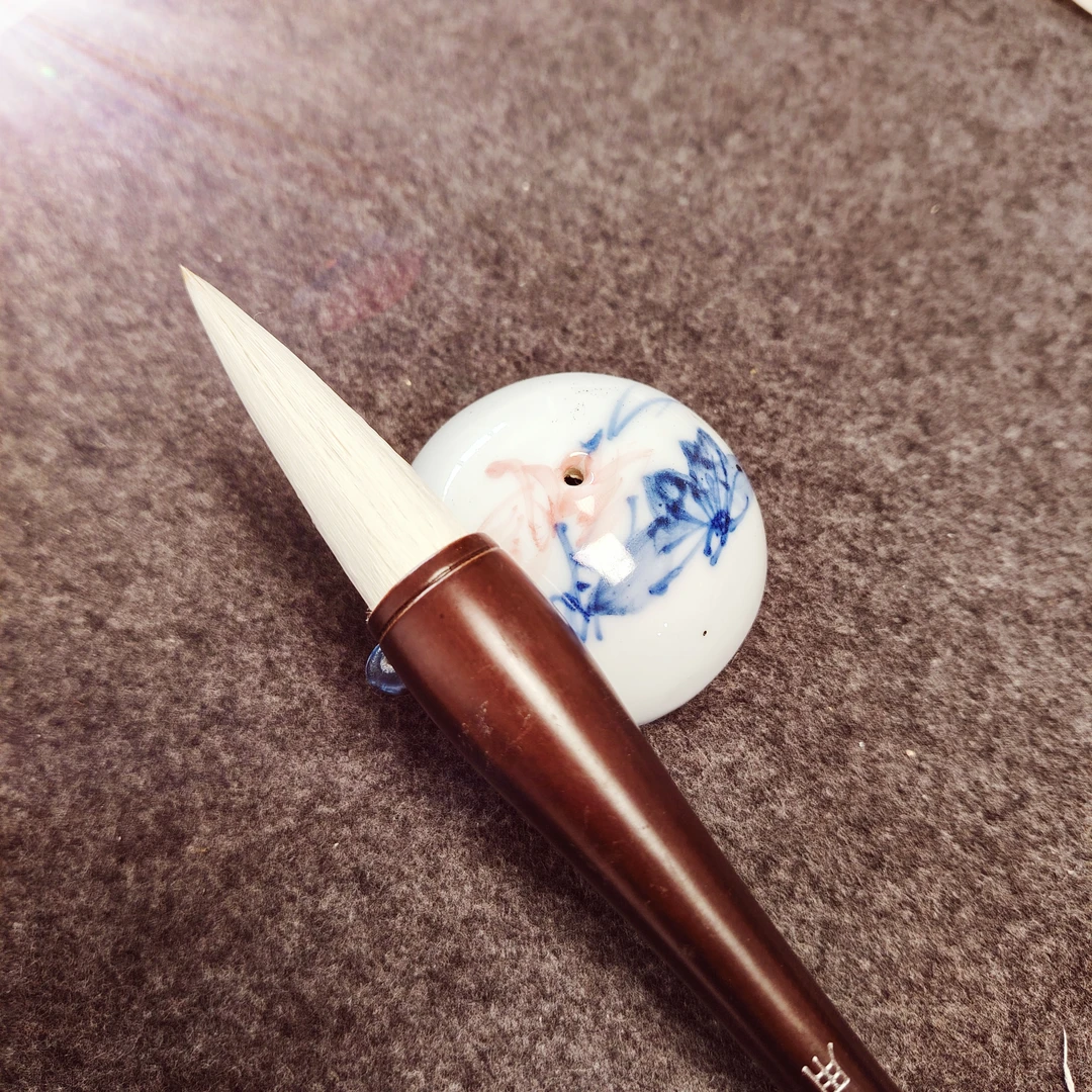 墨池书院文房四宝之毛笔，张老师同款小爪笔