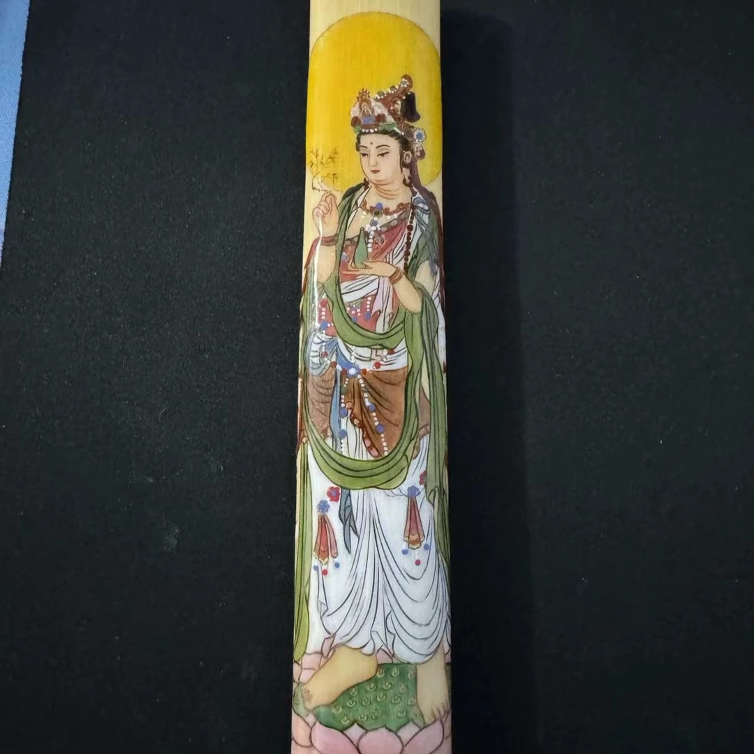 实心竹雕刻把玩件一物一拍链接