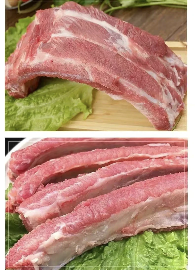 精选本地猪 直排黄金部份 300g±20g适合红烧  炖汤