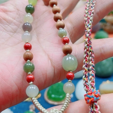 翡翠颈饰未镶嵌多样性发货