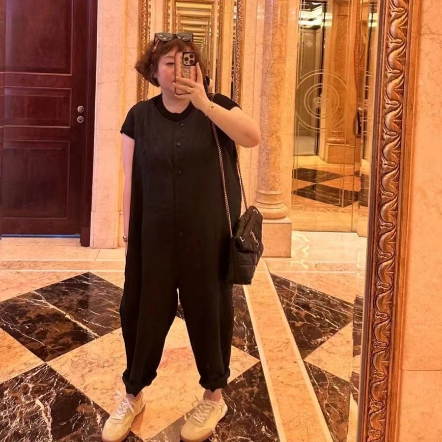 MEET   夏季定制版慵懒背心连体裤