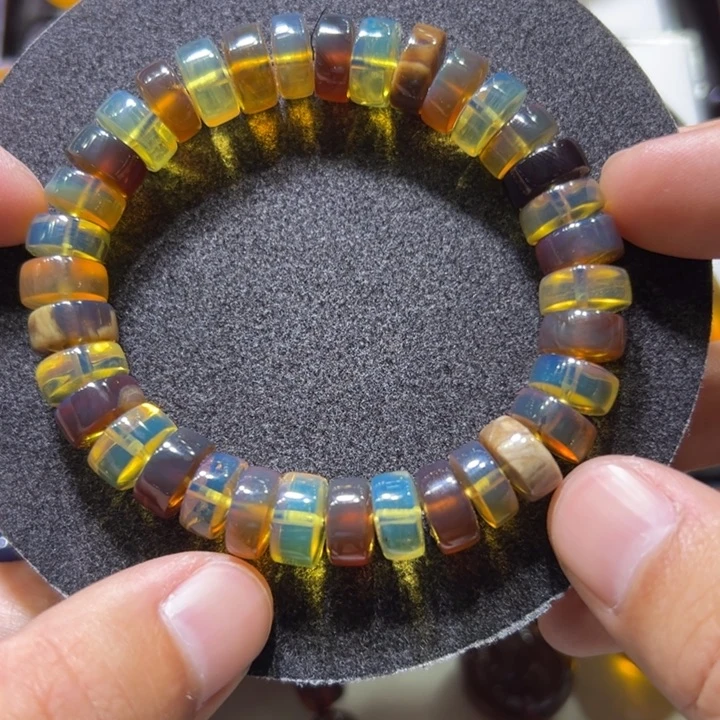 琥珀颈饰未镶嵌琥珀手串10mm