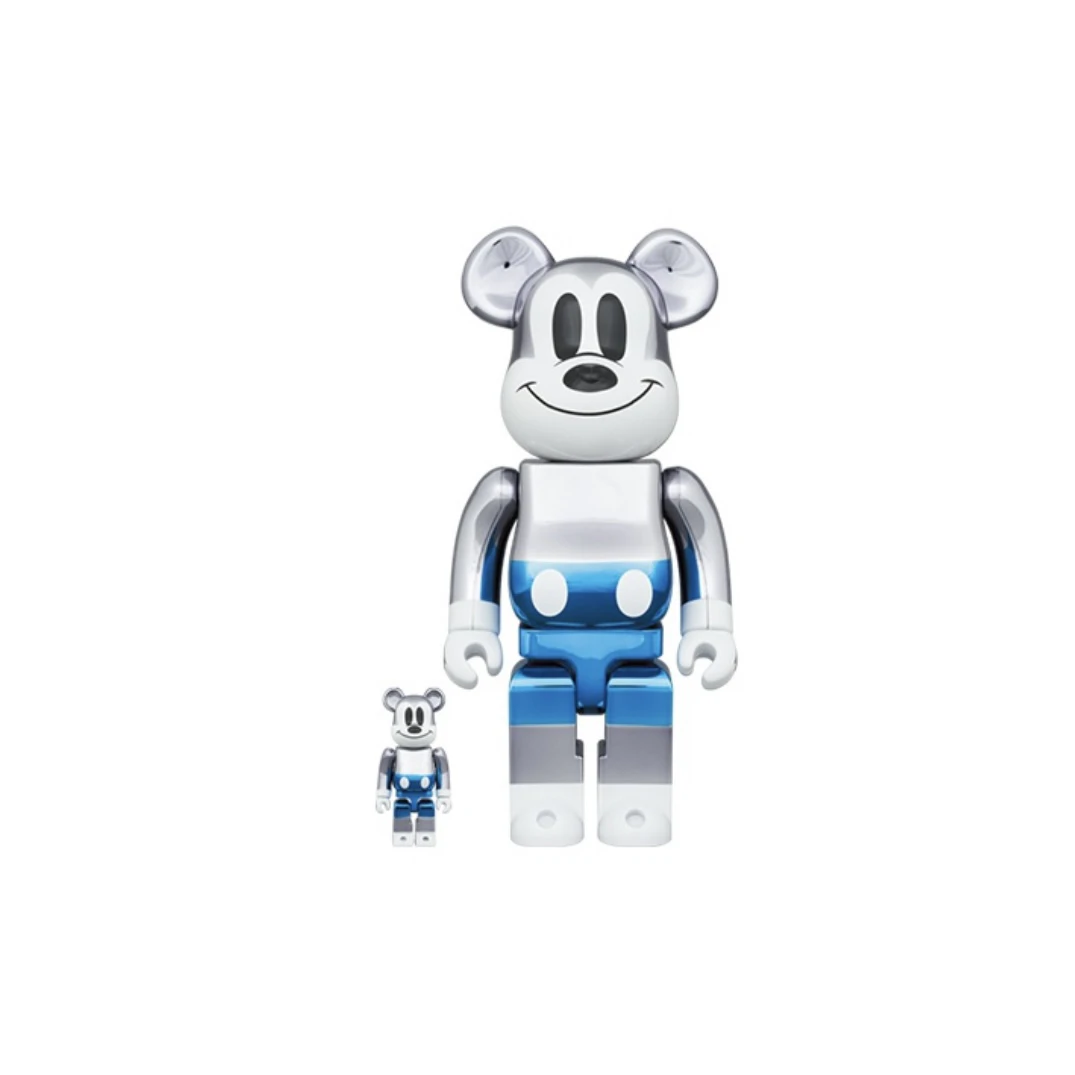 Bearbrick 积木熊 藤原浩米奇400%+100%