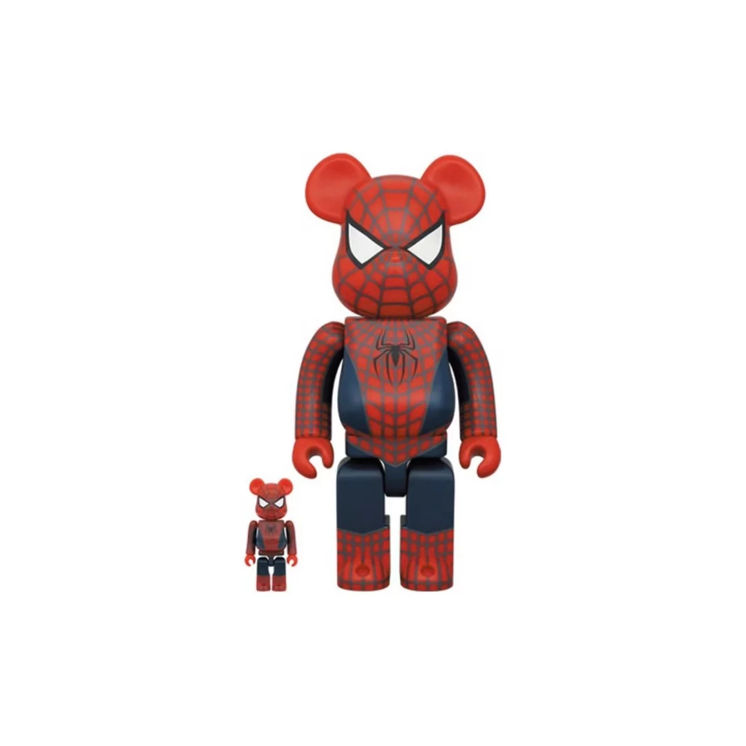 Bearbrick 积木熊 蜘蛛侠 400%+100%