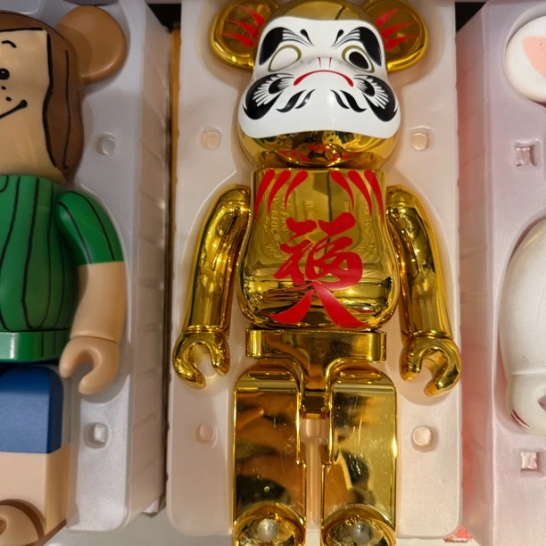 Bearbrick 积木熊 金达摩福入 400%