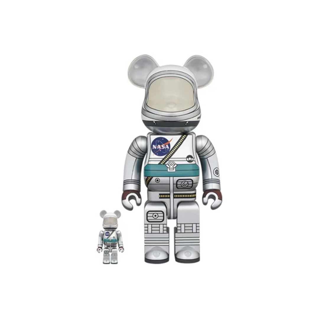 Bearbrick 积木熊 Nasa 水星计划 400%+100%