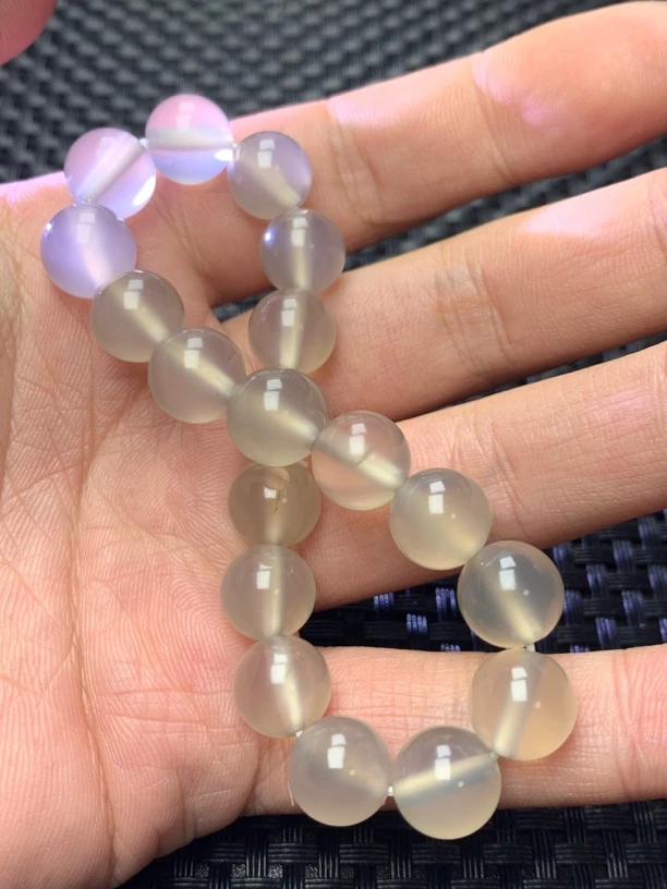 海洋玉髓冰透手链