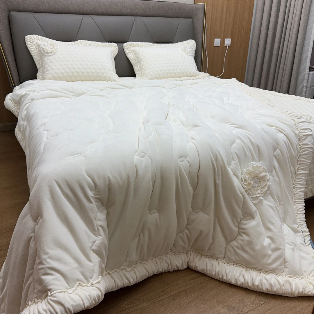 【李英花】盘花单面绒床品套件M