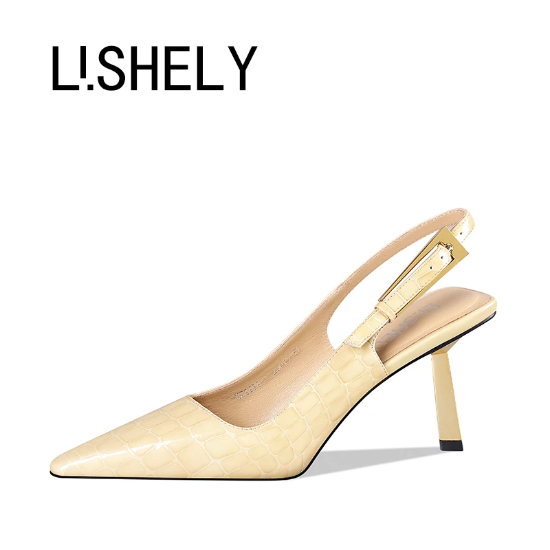 862[格达士革]2024新款夏季时尚女士细跟凉鞋高跟鞋气质尖头百搭