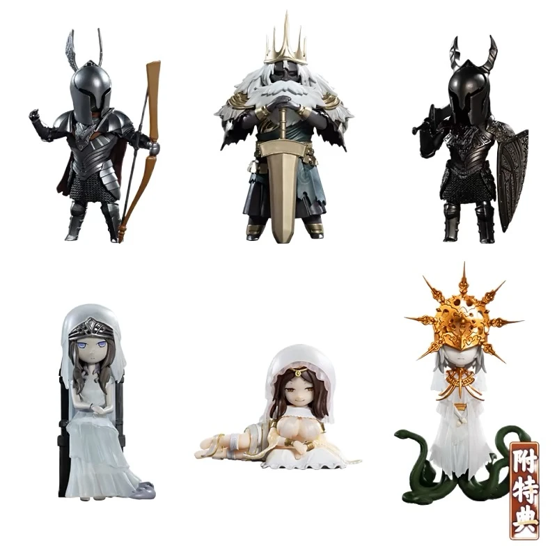 ACTOYS 黑暗之魂第二弹 盲盒手办 黑骑士耳朵