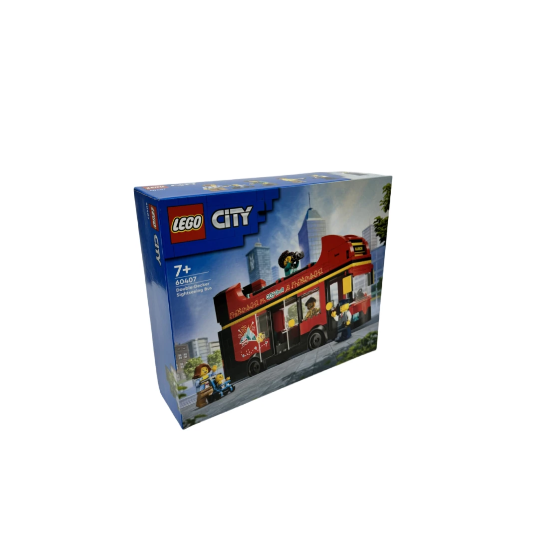 LEGO/乐高积木玩具60407观光巴士1盒成人积木玩具