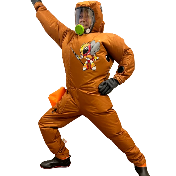 2025新款防蜂服装蜂具全套无人机户外找蜂金环虎头红娘养殖必备款