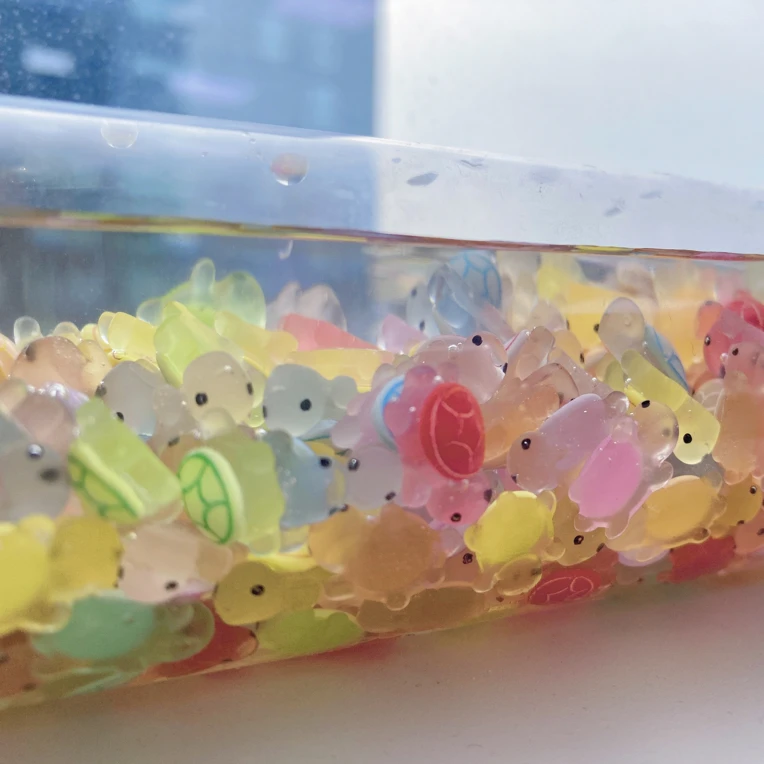 【直播随心拆】（mini龟1.6cm）（mini螃蟹1.3cm）玩具手工diy