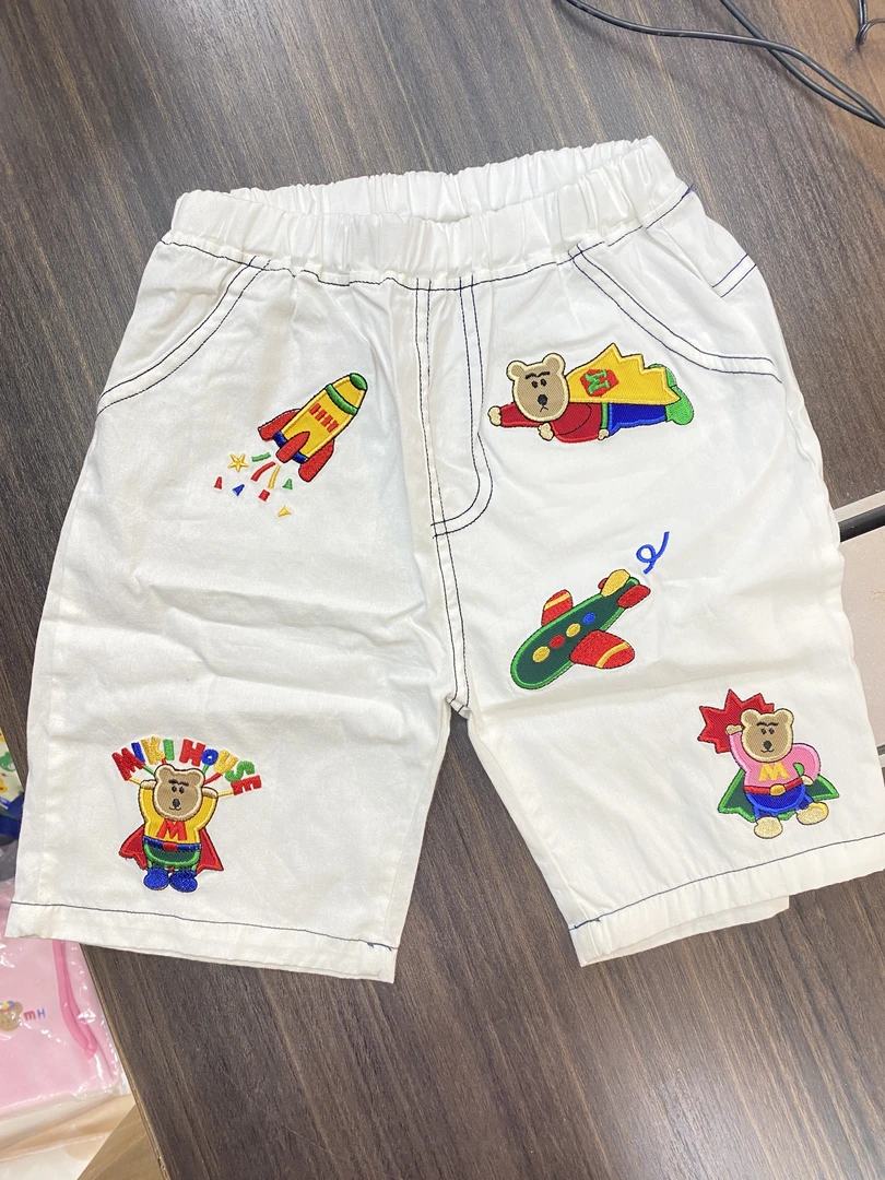 可爱宝宝夏季超人小熊短裤