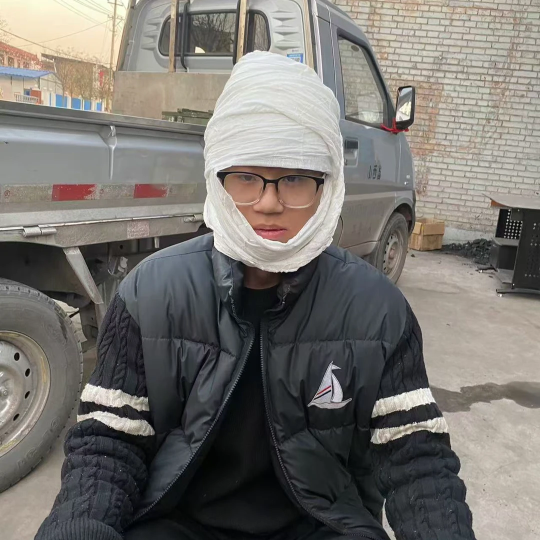 库存怀旧1970年代压缩纱布包扎布多功能布料