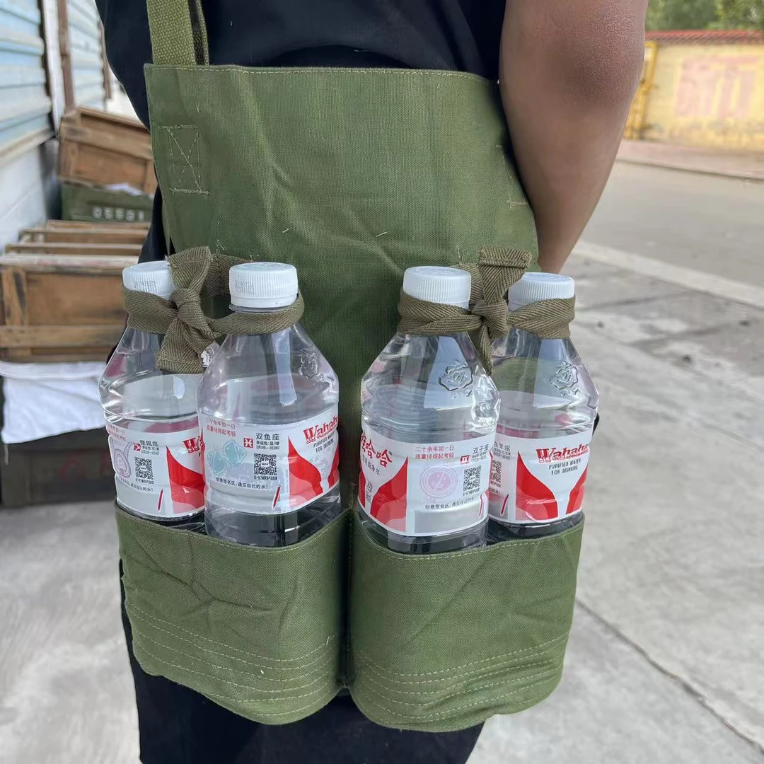 正品老货库存俩仓收纳袋怀旧影视道具帆布袋