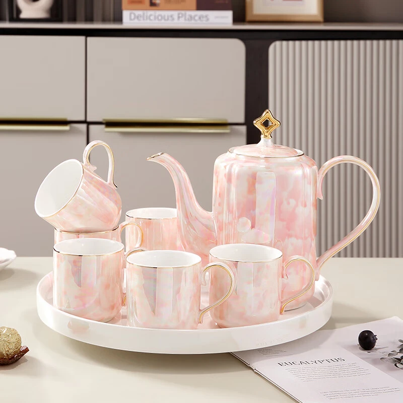 轻奢新婚礼物结婚礼物送新人茶具套装杯具套装乔迁新居礼品可