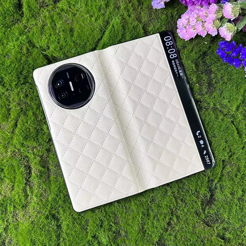 适用华为matex5手机壳新款真皮全包翻盖防摔x5典藏版鱼子酱皮纹