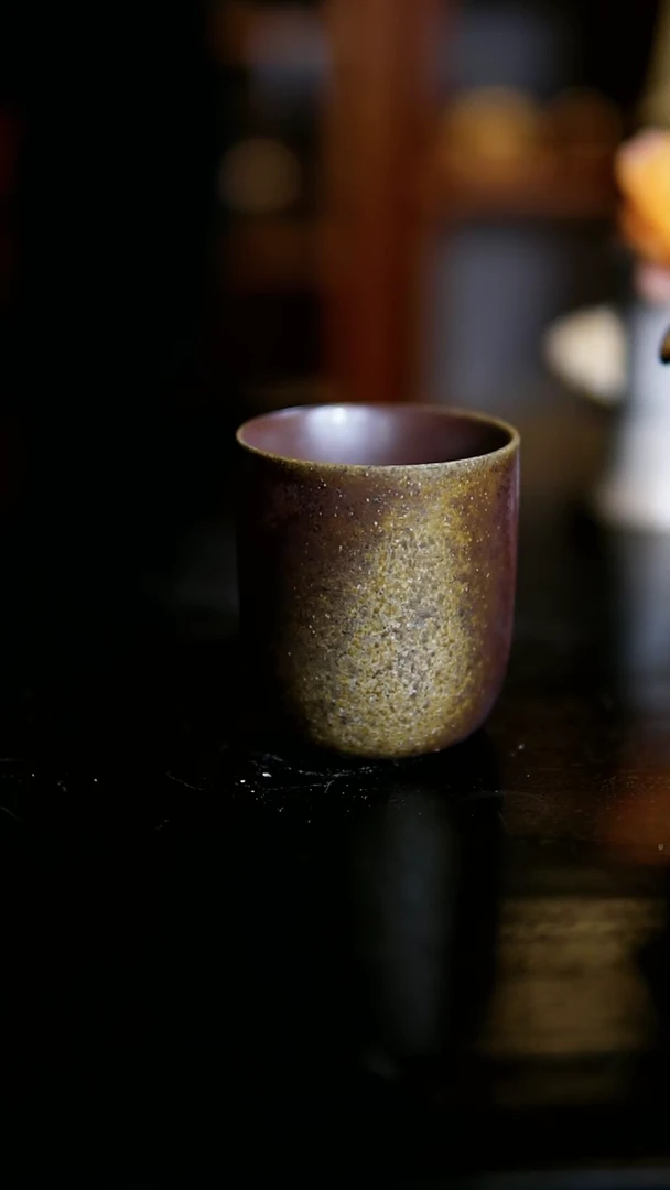 【闪购商品】0052景德镇柴烧裸烧陶瓷茶杯