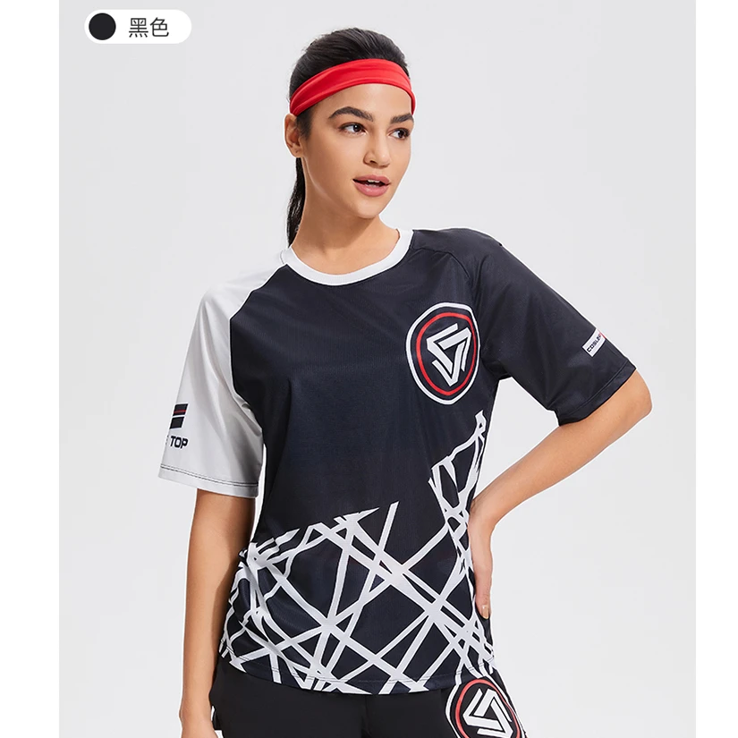 【清完不补】男女同款印花圆领短袖跑步运动健身宽松透气暴汗T
